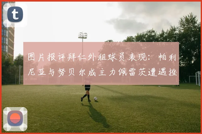 图片报评拜仁外租球员表现：帕利尼亚与努贝尔成主力佩雷茨遭遇挫折