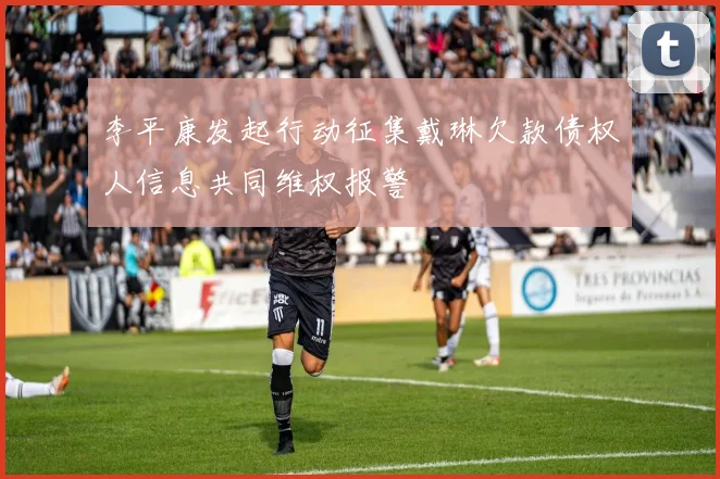 李平康发起行动征集戴琳欠款债权人信息共同维权报警