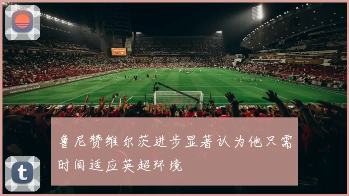 鲁尼赞维尔茨进步显著认为他只需时间适应英超环境
